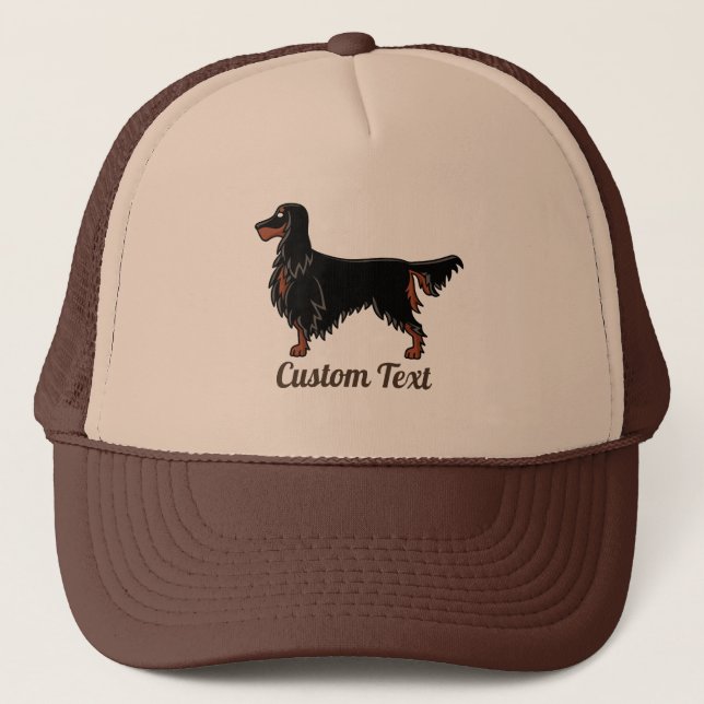 Boné Gordon Setter Icon Trucker Hat (Frente)