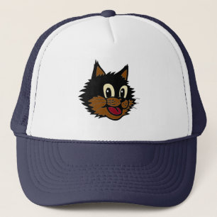 BONÉ GORDURA NEGRA E GATO MARAVILHOSO