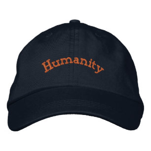 Boné Gorjeta Humanidade Texto-Gorro Simples Declaração