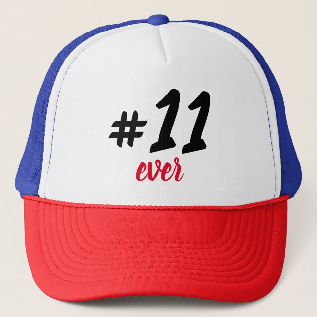 Boné Gorra #11 ever (Frente)