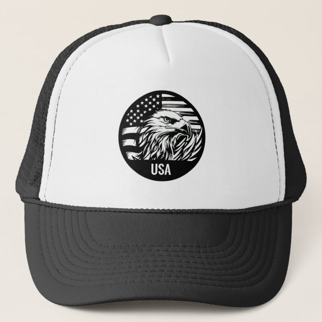 Boné Gorra com Bandeira dos EUA 🇺🇸🧢 (Frente)