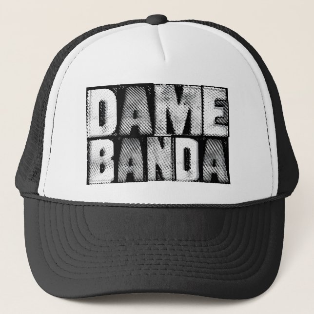 Boné Gorra: Dama banda (Frente)
