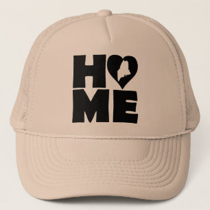 Boné Gorra de Beisebol Maine Home Heart State Camionist