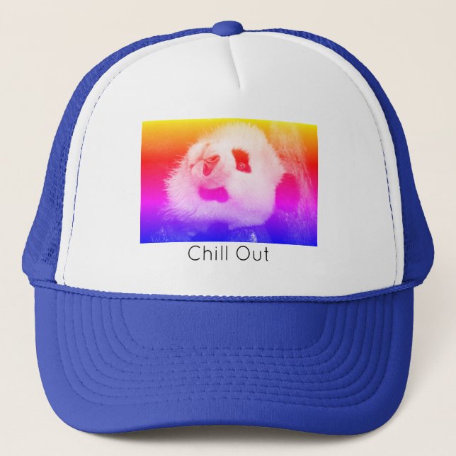 Boné Gorra De Camionero Bear Panda Life Style  trending (Frente)