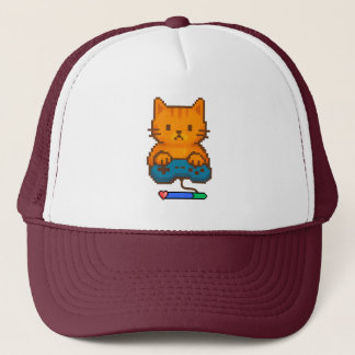 Boné gorra de gato gamer
