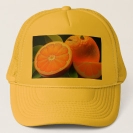 Boné Gorra de naranjas