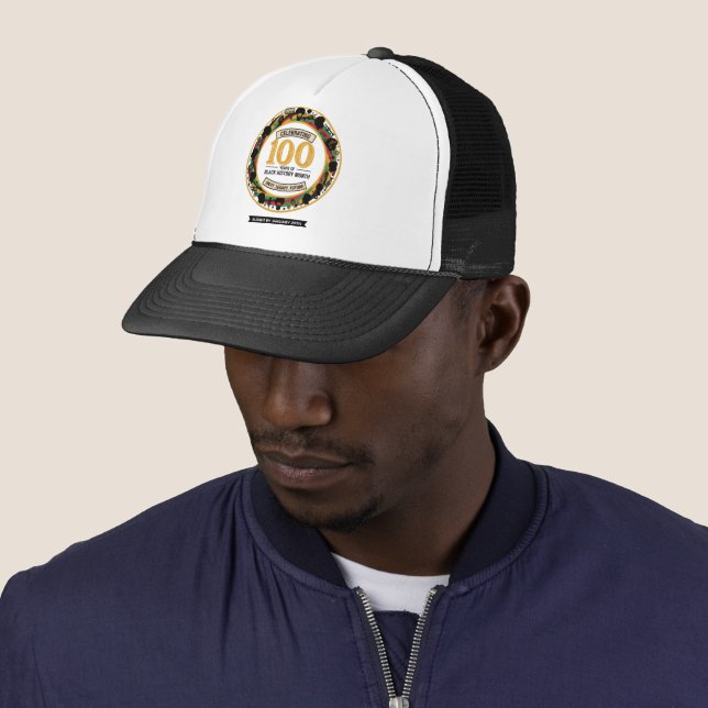 Boné Gorra de Pai com Bordado do Mês da História Negra (In Situ)