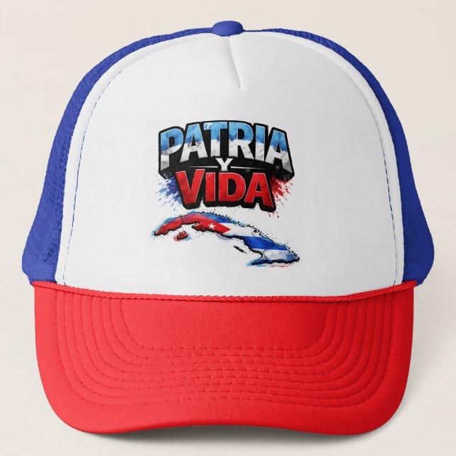 BONÉ GORRA DE PATRIA Y VIDA (Frente)