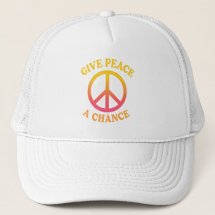 Boné Gorra 'Dê uma Chance à Paz'