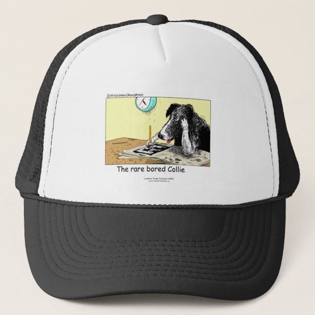 Boné Gorra Divertida de Border Collie (Frente)