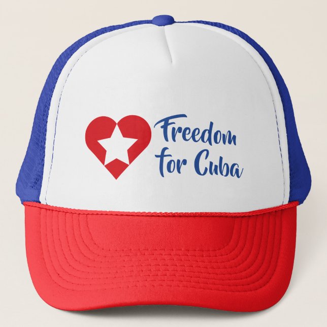 Boné Gorra Freedom for Cuba (Frente)