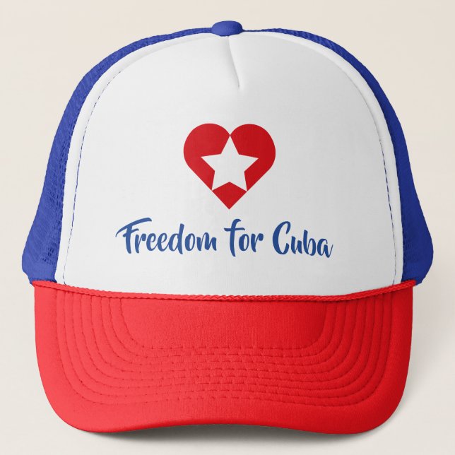 Boné Gorra Freedom for Cuba (Frente)