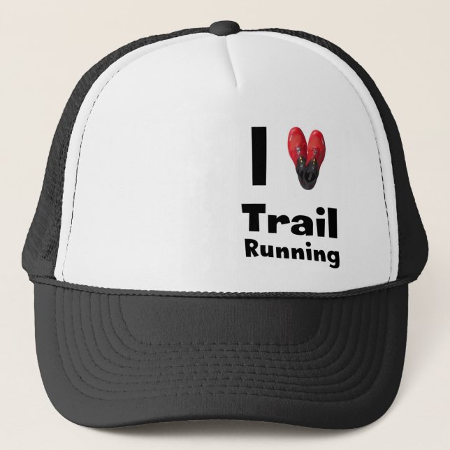 Boné Gorra "I love Trail Running" (Frente)