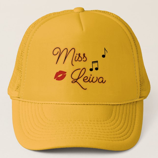 Boné Gorra Miss Leiva (Frente)