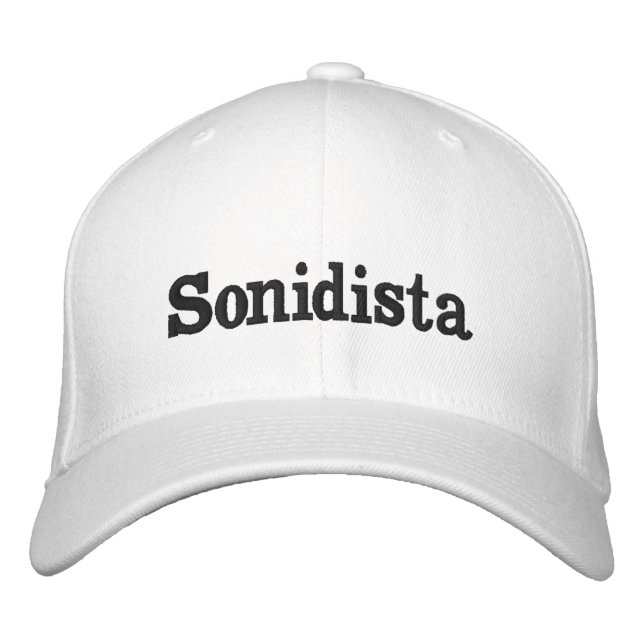 Boné Gorra Sonidista (Frente)