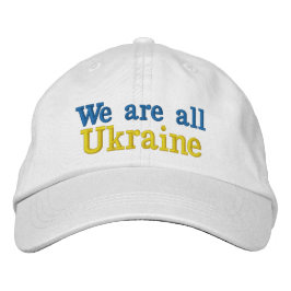 Boné Gorra We are all Ukraine