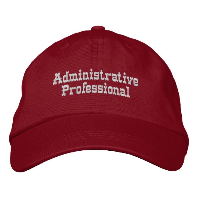 Boné Gorro Administrativo Profissional com Estampa de B (Frente)
