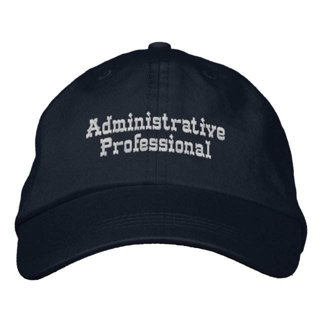 Boné Gorro Administrativo Profissional com Estampa de B (Frente)