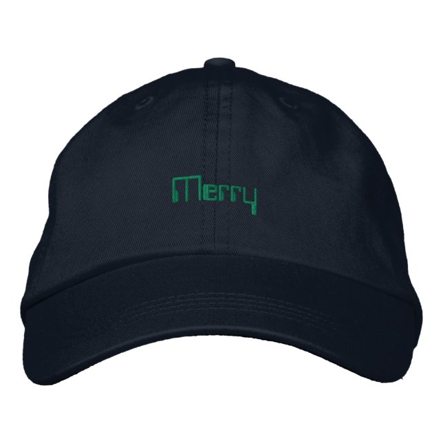 Boné Gorro Ajustável Atemporal Navy Jolly Vibes (Frente)