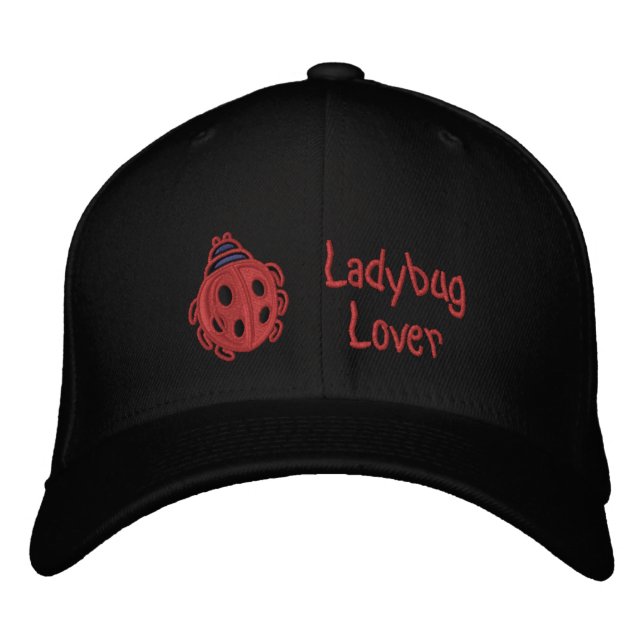 Boné Gorro Bordado Amante da Joaninha (Frente)