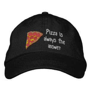 Boné Gorro Bordado Amantes de Pizza