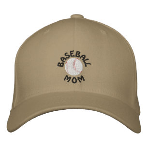 Boné Gorro Bordado Baseball Moms