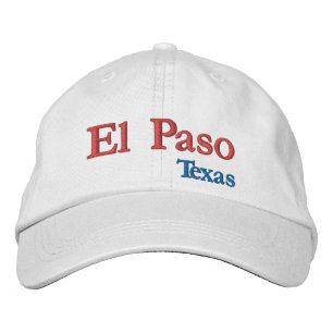 Boné Gorro de beisebol bordado El Paso Texas