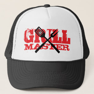 Boné Gorro de caminhão GrillMaster para chef de churras