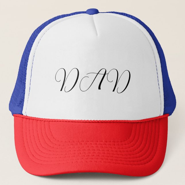 Boné Gorro de Caminhoneiro DAD Elegante para Pais Orgul (Frente)
