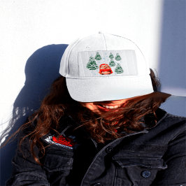 Boné Gorro de Caminhoneiro de Natal deouriço Florestal