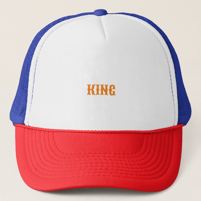 Boné Gorro de caminhoneiro impresso elegante e adorável (Frente)