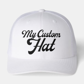 Boné Gorro de caminhoneiro personalizado de 6 painéis R
