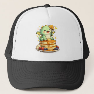 Boné Gorro de Caminhoneiro Retro de Amante de Panqueca
