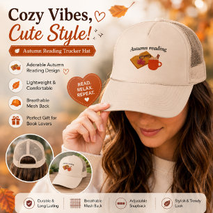 Boné Gorro de Caminhoneiro Vibes Aconchegantes de Outon