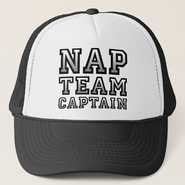 Boné Gorro de Capa de Equipe Capitão Engraçado (Frente)