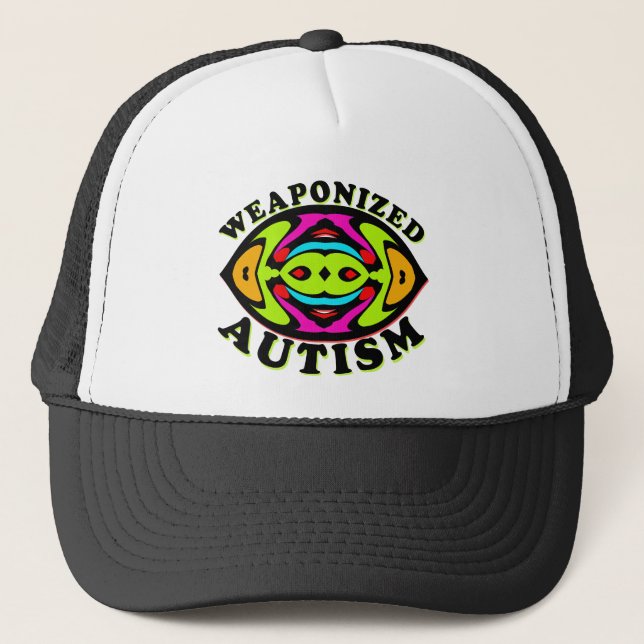 Boné Gorro de Conscientização sobre Autismo Militarizad (Frente)