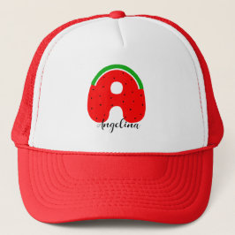 Boné Gorro Gráfico de Melancia com Nome