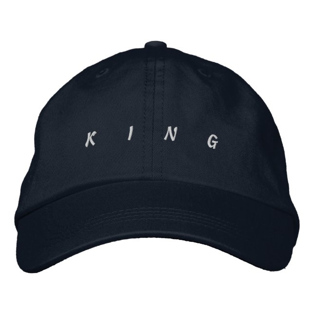 Boné Gorro Navy-Hat KING ajuste perfeito para qualquer  (Frente)