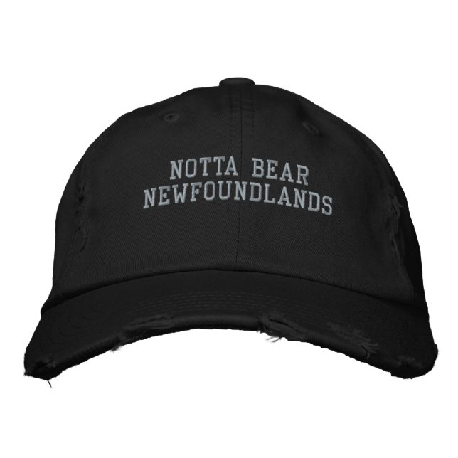 Boné Gorro Notta Bear Newfoundlands (Frente)