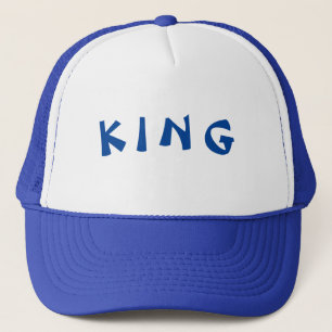Boné Gorro Rei Cap Texto Personalizado Caminhoneiro Gor