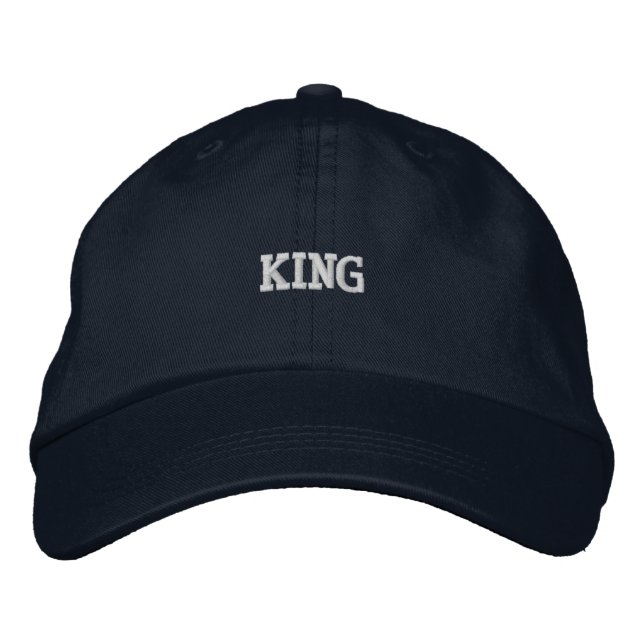 Boné Gorro Royal Navy Text Premium Costurado Estilo Rea (Frente)