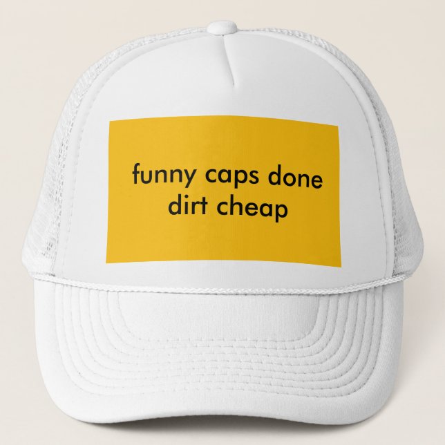 Boné gorros engraçados  (Frente)