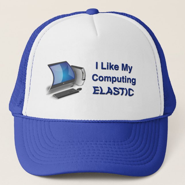 Boné Gosto Da Minha Computação Elástica (Frente)