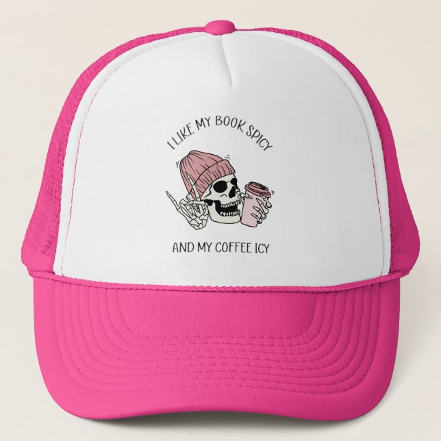 Boné Gosto Dos Meus Livros Espicosos, Engraçados (Frente)