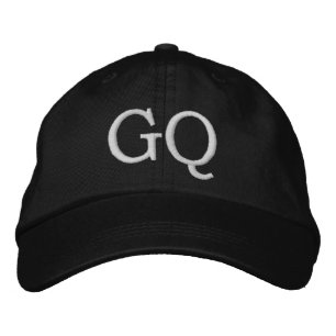 BONÉ GQ HAT MONOGRAMMED