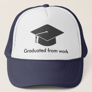 Boné Graduado no trabalho
