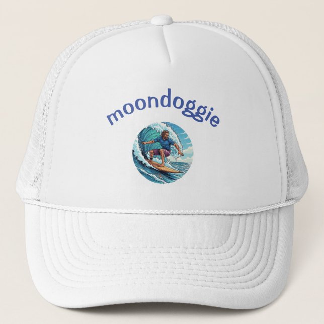 Boné Gráfico de Surfista Moondoggie (Frente)