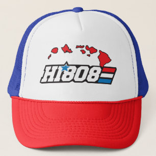 Boné Gráfico do Orgulho Hawaii HI808 com Ilhas Vibes