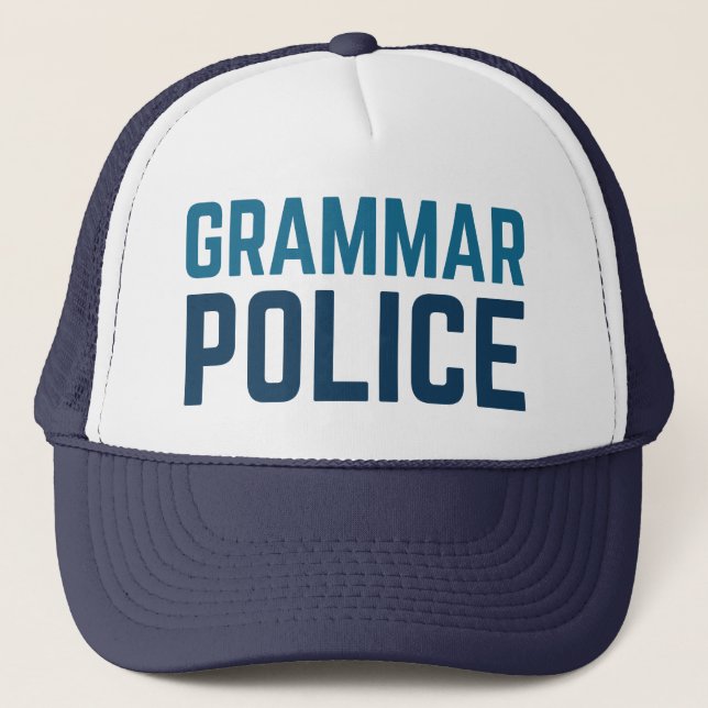 Boné Grammar Police (Frente)