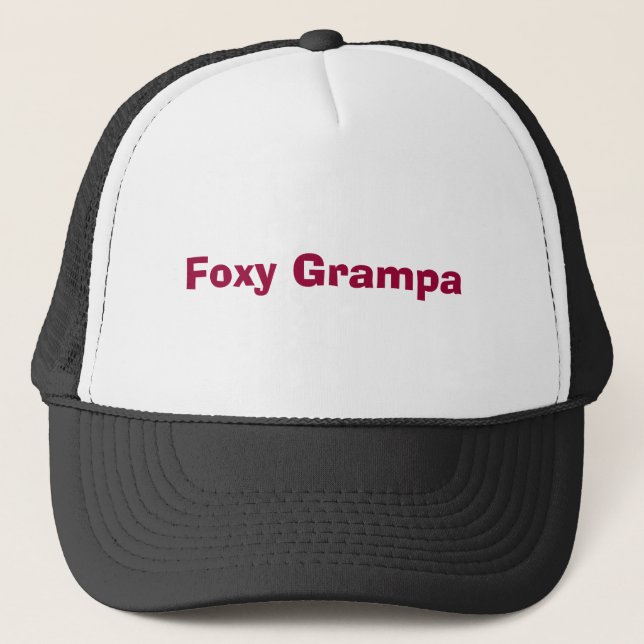 Boné Grampa Foxy (Frente)